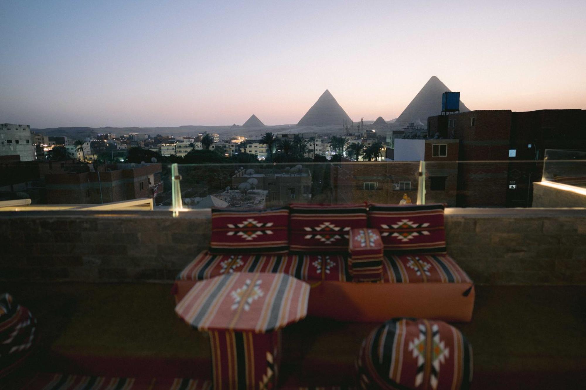 Tuya Pyramids Inn Kafrat al Jabal ภายนอก รูปภาพ