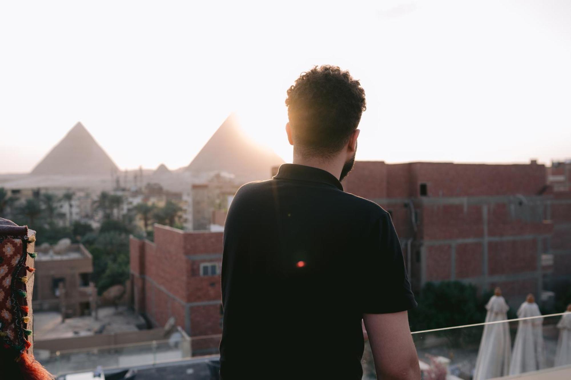 Tuya Pyramids Inn Kafrat al Jabal ภายนอก รูปภาพ