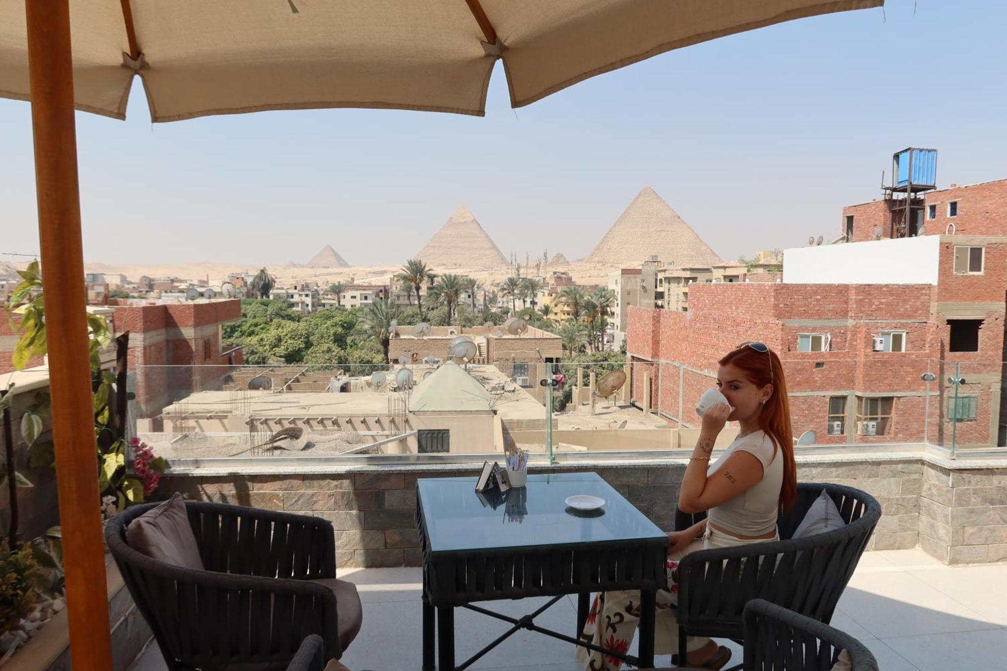 Tuya Pyramids Inn Kafrat al Jabal ภายนอก รูปภาพ