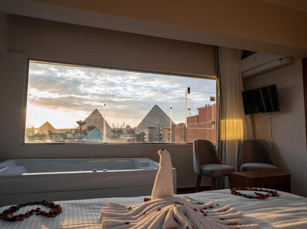 Tuya Pyramids Inn Kafrat al Jabal ภายนอก รูปภาพ