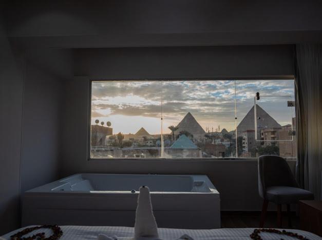 Tuya Pyramids Inn Kafrat al Jabal ภายนอก รูปภาพ